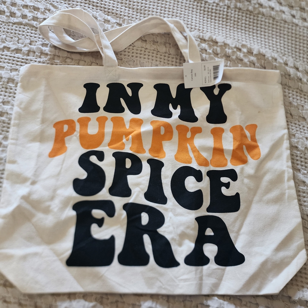 Pumpkin Spice Era Tote Bag
